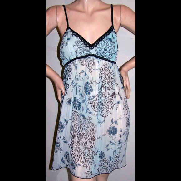 Apt. 9 Other - Apt 9 Slip Nightie Night Gown with Lace Trim Large